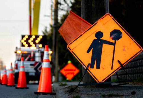 Wynajem oznakowania tymczasowego